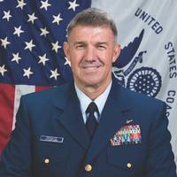 USCG Vice Adm. Schultz, the commander of the Coast Guard's Atlantic Area