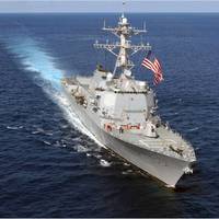 USS Chafee: Photo courtesy of USN