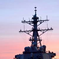 USS Fitzgerald (DDG 62) returns to Fleet Activities (FLEACT) Yokosuka following a collision with a merchant vessel while operating southwest of Yokosuka, Japan. (U.S. Navy photo by Mass Communication Specialist 1st Class Peter Burghart/Released)