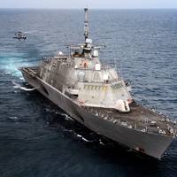 USS Freedom: Photo credit USN