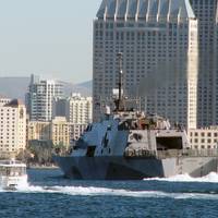 USS Freedon San Diego: Photo credit USN