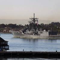 USS Gary (FFG 51) arrives at Naval Base San Diego after completing its final deployment before decomissioning. (US Navy photo by Donnie W. Ryanl)
