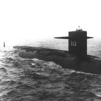 USS Thresher: Photo credit USN