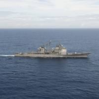 USS Vella Gulf (U.S. Navy photo by Lacordrick Wilson)