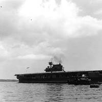 USS Yorktown (Official U.S. Navy Photograph, now in the collections of the U.S. National Archives.)