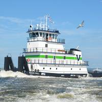 Vane Brothers’ 3,000-horsepower push tug Rock Hall, delivered in July 2021. (Photo: Vane Brothers)