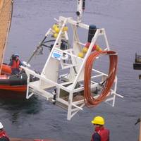 VENUS SIIM Being Deployed: Photo courtesy of OceanWorks