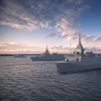 Vestdavit will supply a total of eight telescopic davits to the four corvettes being constructed for the Finnish Navy. Credit: Finnish Defence Forces
