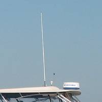 VHF whip antenna: Image in public domain