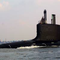 Virginia-class submarine: Photo credit USN