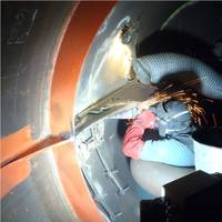 Water backed weld Photo Whittaker Engineering