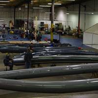 Wing Inflatables Factory in Arcata, Calif. (Photo courtesy Wing Inflatables)