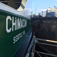 WSF’s third Olympic Class vessel, M/V Chimacum, will will replace an older vessel on the Seattle/Bremerton route in 2017. (Photo: WSDOT)