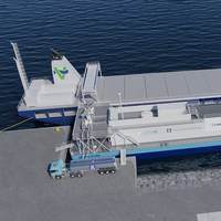 YCA Azane and Fjord Base Bunkering Barge copy. Image couresty Yara Clean Ammonia and Azane