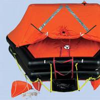 Zodiac’s Open Sea ISO 9650 life raft