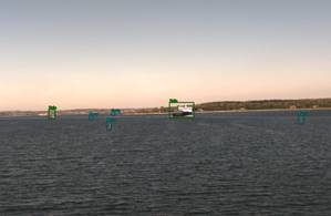Applying ‘deep learning’ methods for the detection, classification and tracking of ships and buoys during navigation. Photo: DTU