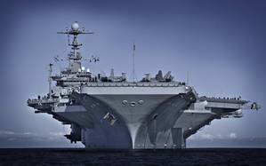 NRL is currently working with Naval Sea Systems Command, Naval Systems Engineering Directorate, Ship Integrity & Performance Engineering (SEA 05P) to transition the new pigment combination into a military specification. The most recent vessel to receive it was USS George Washington (CVN 73). (Image: U.S. Navy)