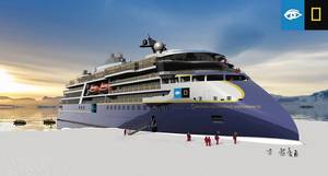 National Geographic Endurance rendering. Image courtesy of Lindblad Expeditions Holdings, Inc
