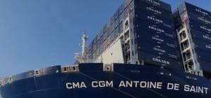 Photo from CMA CGM Twitter Page
