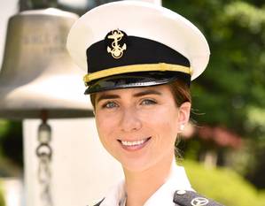 Hope Hicks is a former U.S. Merchant Maritime Academy cadet the revealed she was raped by her superior officer on board a Maersk cargo ship in 2019. (Photo courtesy Sanford Heisler Sharp)