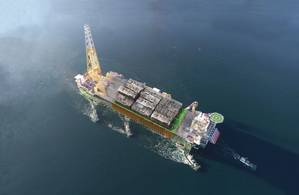 Total EGINA FPSO digital twin sail away. Image: BV