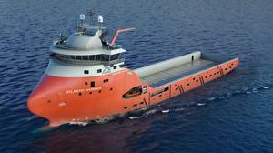 A Havyard 833 WE platform supply Vessel - Credit: Havyard