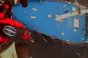Coast Guard Air Station Kodiak MH-60 Jayhawk helicopter crew medevaced a 44-year-old man
