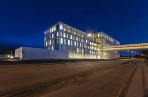 Hempel opened its new Campus, which includes a newly constructed office building and a state-of-the art R&D facility. Photo courtesy Hempel