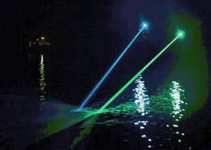 Using a blue-green laser, LADAR penetrates the ocean water mass enabling detection of submerged objects and debris, like containers, fishing nets, small barges, humans, ice floes, oil spills in the water column, plastic and much more (Photo: LADAR Ltd)
