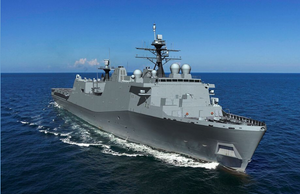 A rendering of LPD 31 (Image: Huntington Ingalls Industries)