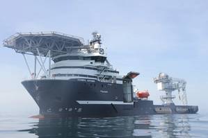 Olympic Artemis will be the first Olympic Subsea ship to deploy Kongsberg Digital’s Vessel Insight and Vessel Performance data infrastructure and performance monitoring solutions - Image by James Fisher, via Kongsberg Digital