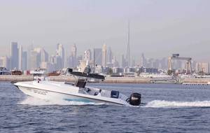 World Security unveiled the first autonomous security surveillance boat to enable a more seamless, safe and efficient operations in addition to coping with the uncertainty of the current changing environment caused by COVID-19 (Photo: DP World)