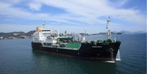 LNG bunkerschip Cardissa. Photo: Royal Dutch Shell Group