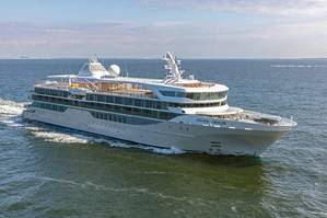 Silver Origin on sea trials (Photo: Silversea Cruises)