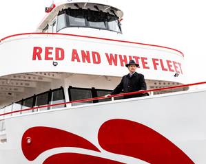 Tom Escher, owner, Red and White Fleet