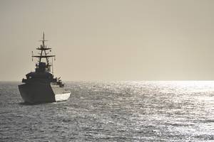 A UK warship on patrol (File image: AdobeStock / © Peter Cripps)