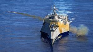 U.S. Navy Independence-class littoral combat ship USS Gabrielle Giffords (LCS-10) (Photo: General Dynamics Mission Systems)