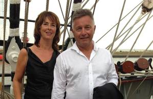 Douwe and Aleida Visser, owners of Visser Shipping. Photo: Visser Shipping