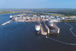 BAE Systems ship repair yard in Jacksonville, Fla. (Photo: BAE Systems)