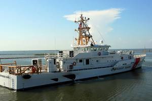 Bollinger delivered the 10th Fast Response Cutter, Raymond Evans, to the U.S. Coast Guard on June 25, 2014. (Photo courtesy of Bollinger)