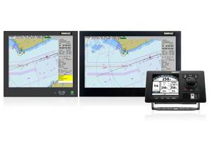 CS68 Family with AP80 Autopilot showing Track Steer (Image courtesy of Simrad)