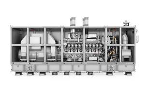 Four MTU 20V 4000 gensets will provide a total power output of 12MW for propulsion and onboard power supply for the U.S. Navy’s Constellation Class Guided-Missile Frigates.
Image courtesy Rolls-Royce