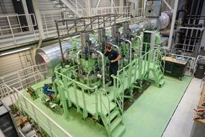 MAN ES will start testing on its ammonia engine in Copenhagen in Q1 2023. Images courtesy MAN ES