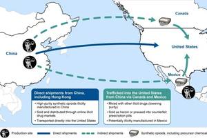 Movement Advisory on Fentanyl and Other Synthetic Opioids. 
Source: https://www.state.gov/wp-content/uploads/2020/02/Fentanyl-Advisory-Movement-Tab-C-508.pdf