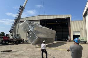 Pilot boat construction at Gladding-Hearn Shipbuilding.
Photos courtesy Gladding-Hearn Shipbuilding