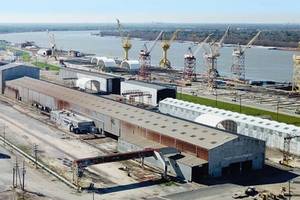 The Avondale Global Gateway is a logistics hub at site of the former Avondale Shipyard. (Photo: Port of South Louisiana)