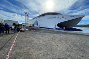 The world’s largest electric ferry built to date (Source: Incat)