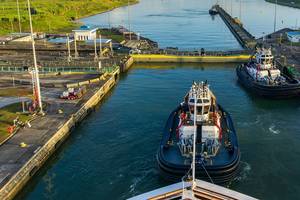 Wabtec Corporation and Latin American Channel Partner, Marinsa International, signed a contract to supply the primary power for 10 new hybrid tractor tugboats for the Panama Canal Authority (ACP). Wabtec will deliver two 8L250MDA marine engines for each tugboat. Image courtesy Wabtec