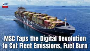 MSC Taps the Digital Revolution to Cut Fleet Emissions, Fuel Burn