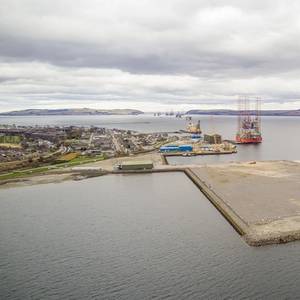 Cromarty Firth Port Wins Monopile Marshalling Deal for Moray West Offshore Wind Farm